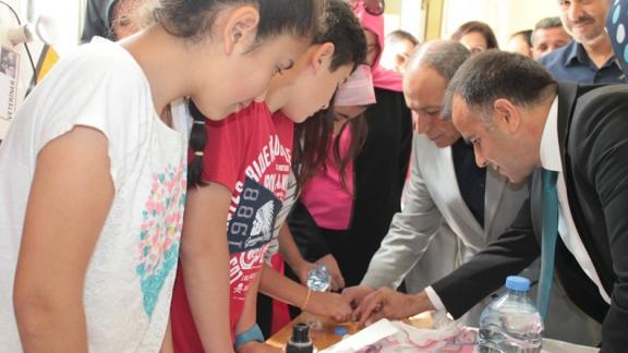 İl Müdürü Sultanoğlu, İmaret Ortaokulunun Sergi ve Kermes Açılışına Katıldı