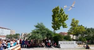 Bifa Ortaokulunun Model Uçak Gösterisi Beğeniyle İzlendi