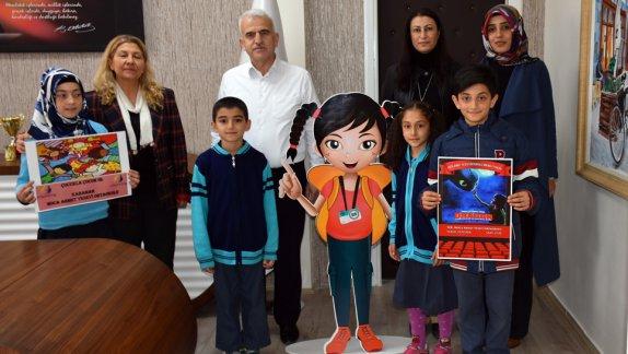 Hoca Ahmet Yesevi İlk ve Ortaokulundan 81 İl Bir Hikaye ve Çocukla Çocuk Ol Projeleri