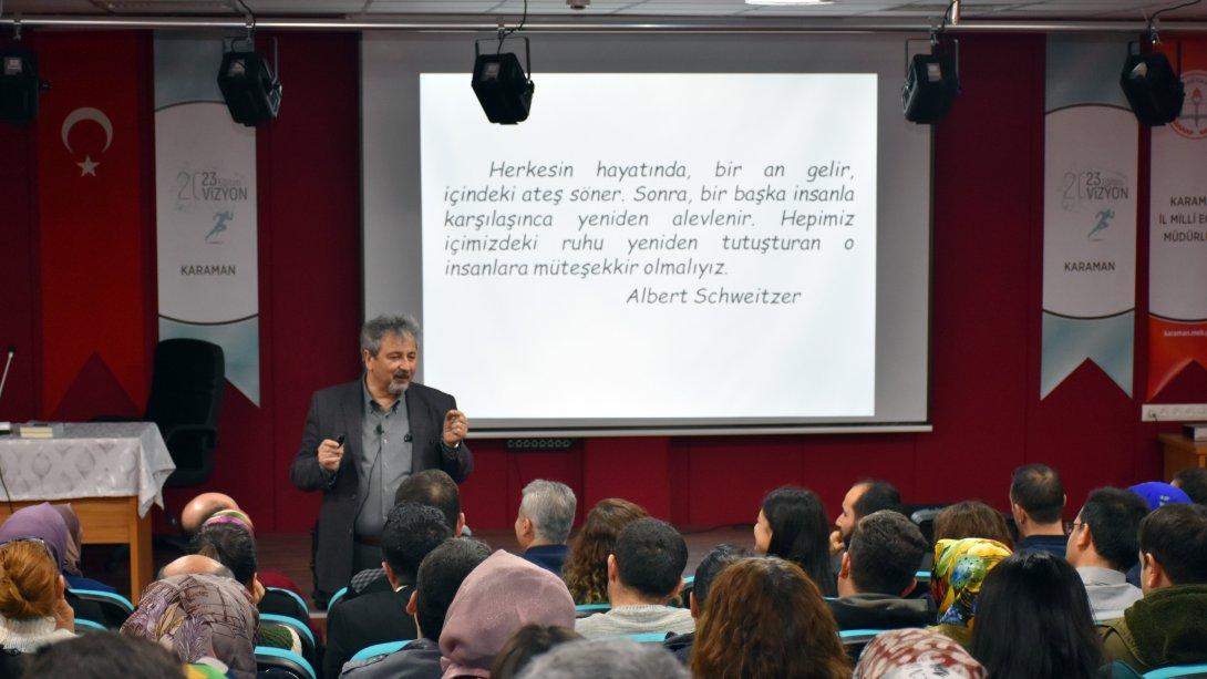 Prof. Dr. Cemaloğlu: Yarın emekli olunca anlatacak kaç başarı hikâyeniz var?