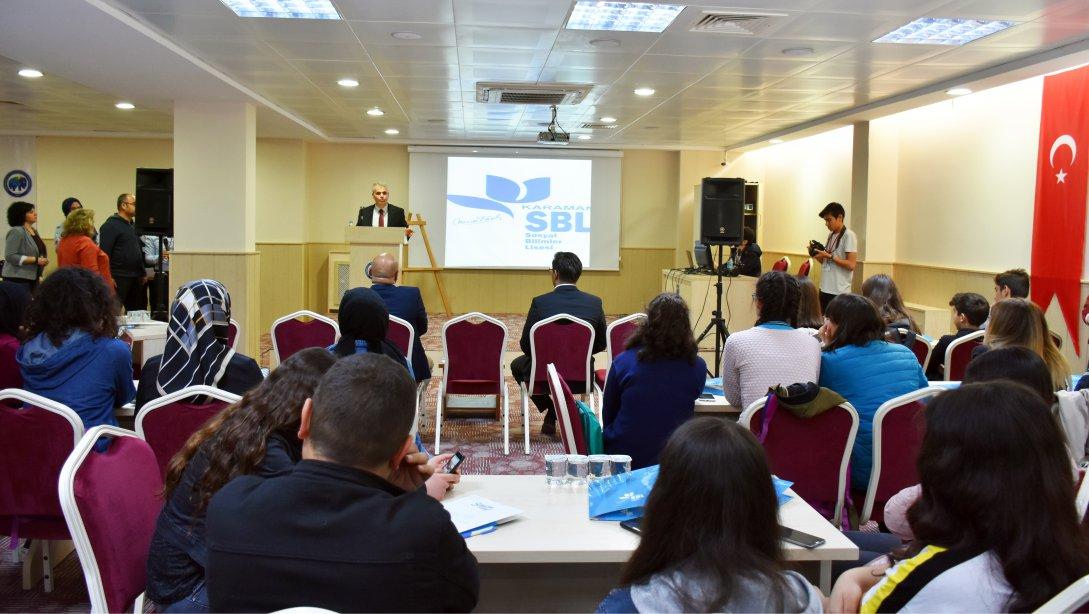 Karaman Necip Fazıl Kısakürek Sosyal Bilimler Lisesinden İngilizce Festivali