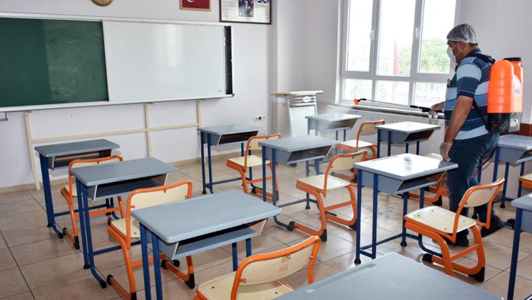 Dezenfekte Edilen Okullar Sınava Hazır