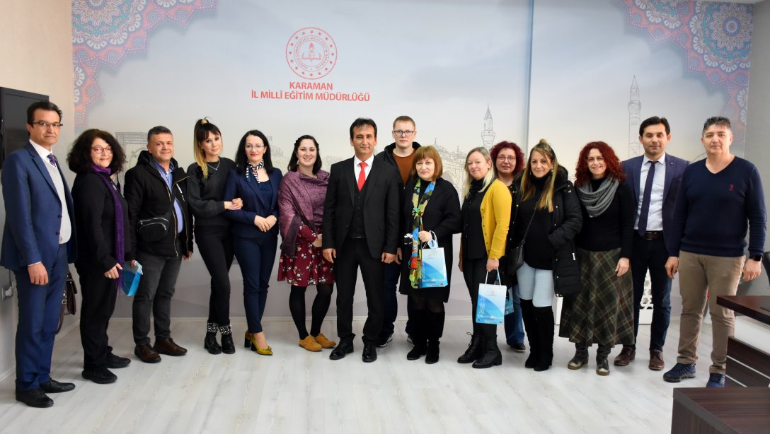 Avrupalı Eğitimciler ve Öğrenciler, Karaman'ın Kültürünü ve Eğitim Modelini İnceleyecekler