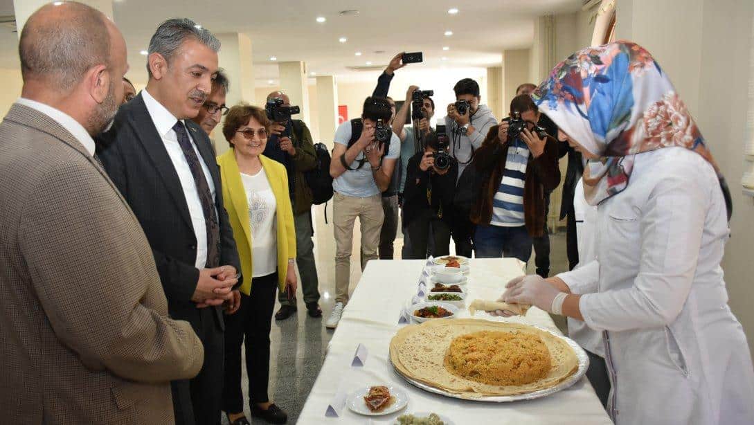 Karaman'a Özgü Asırlık Yemekler Basın Mensuplarına Tanıtıldı
