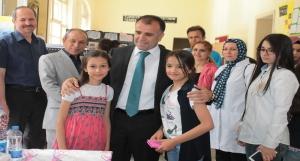 İl Müdürü Sultanoğlu, İmaret Ortaokulunun Sergi ve Kermes Açılışına Katıldı