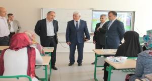 Prof. Dr. Ömer Dinçer, Adını Taşıyan Okulu Ziyaret Etti