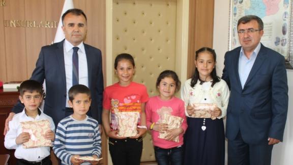 Süleymanhacı İlkokulunun Başarılı Öğrencilerinden Sultanoğluna Ziyaret