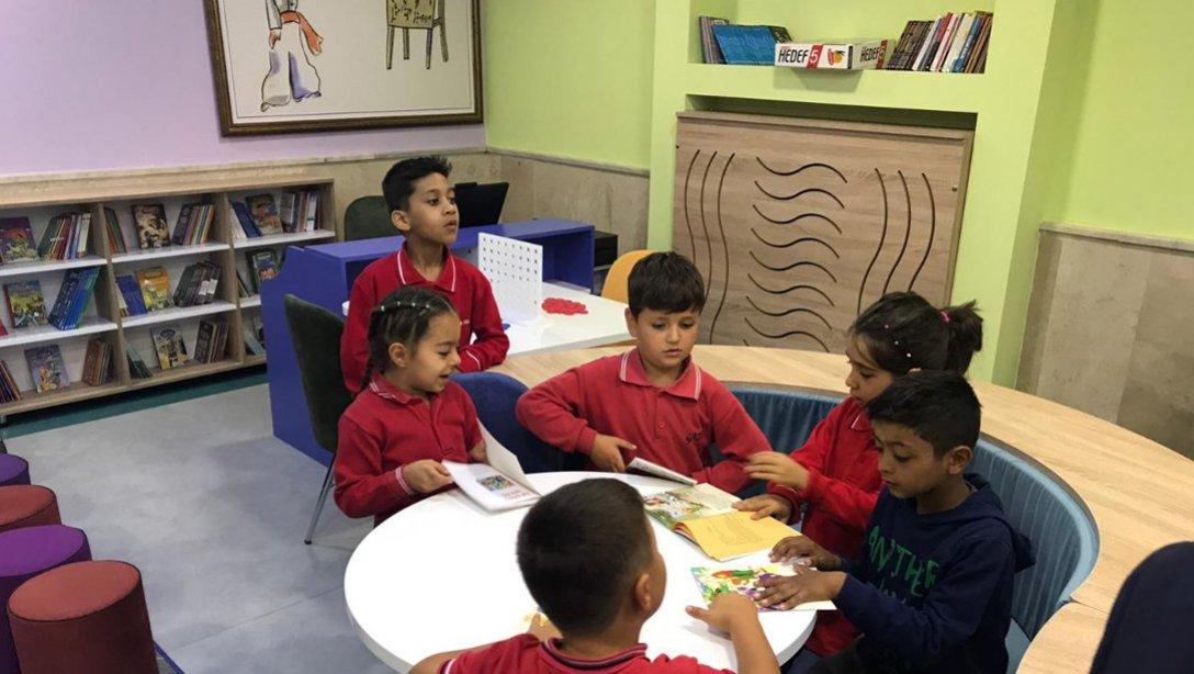 Gazi Mustafa Kemal İlkokulunda Z-Kütüphane Açılışı 