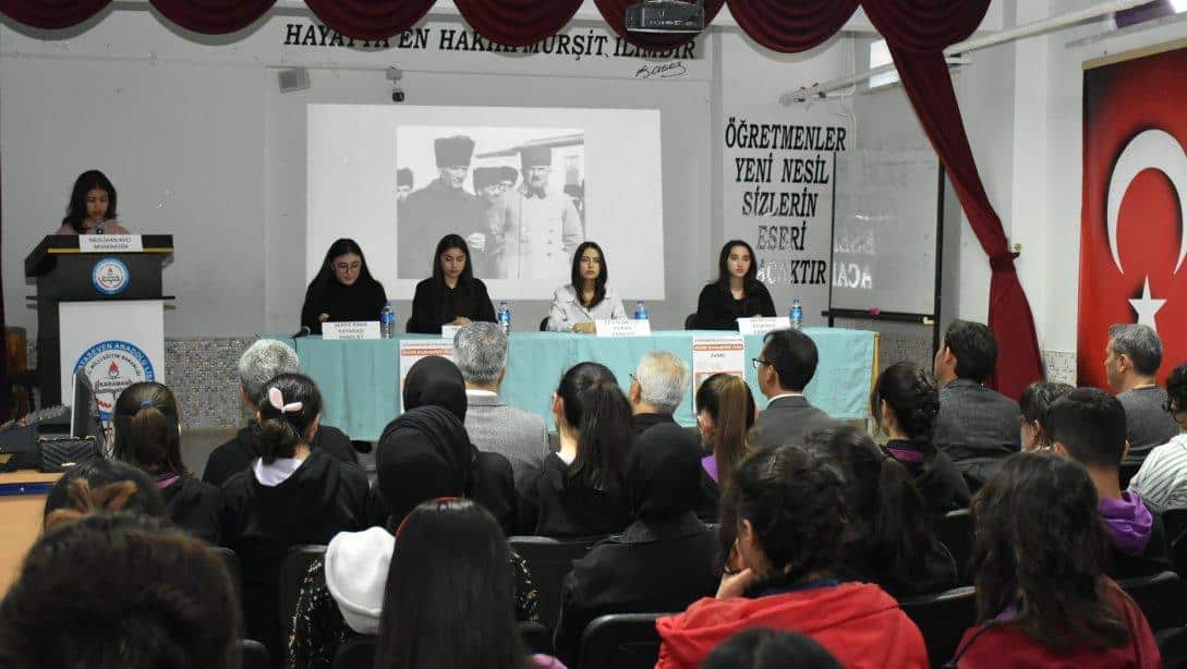 İrfan Ataseven Anadolu Lisesi Öğrencileri, Kazım Karabekir Paşa'yı Anlattı