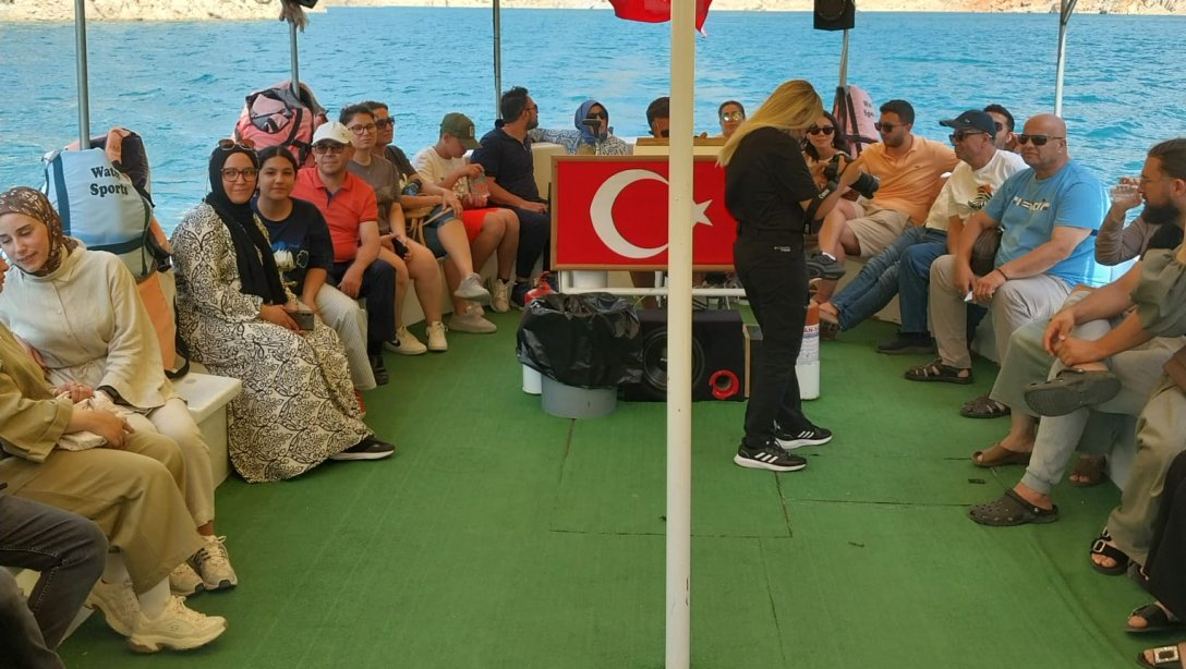 İl Milli Eğitim Müdürlüğü Personeli Ermenek'in Tarihi ve Doğal Güzelliklerini Keşfettiler